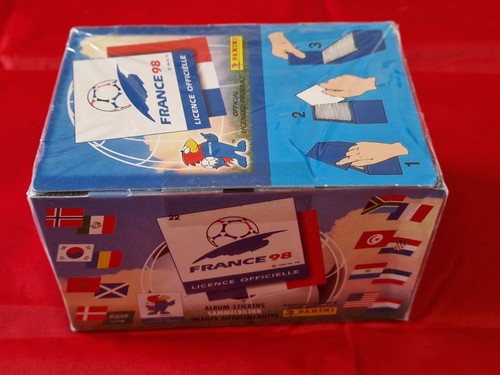 Panini world cup france wm - cup, 98