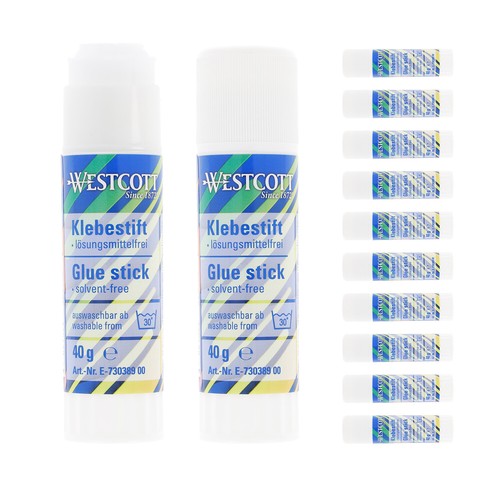 Klebestift 12er pack 40g - klebestift,