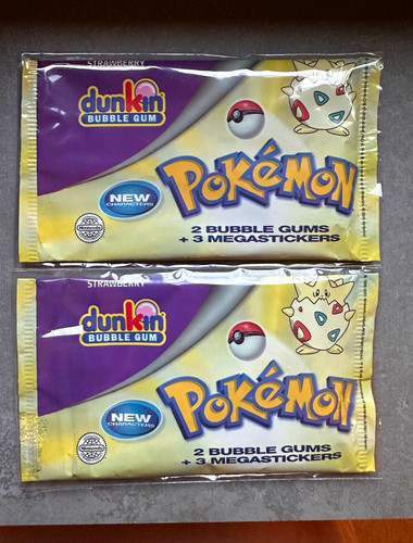 Dunkin bubble gum pokémon - dunkin,