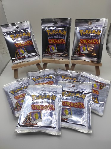 Pokémon artbox sticker 1999 - pokémon,