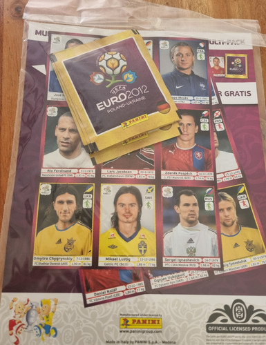Panini multipack euro - panini, 2012