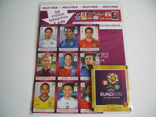Panini euro 2012 multi - 2012:, multi-pack