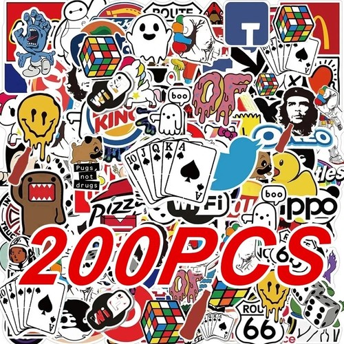 200 stück zufällige coole - stück,