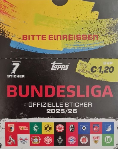 Topps bundesliga 26 - bundesliga, 25/26