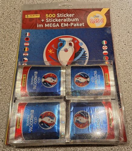 Panini euro 2016 mega - panini, 500