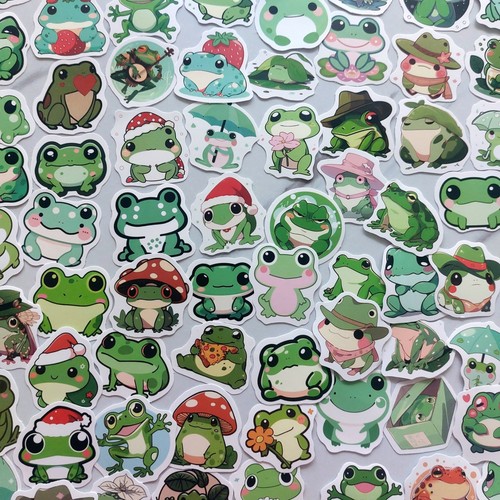 Frog sticker pack stück - 98,