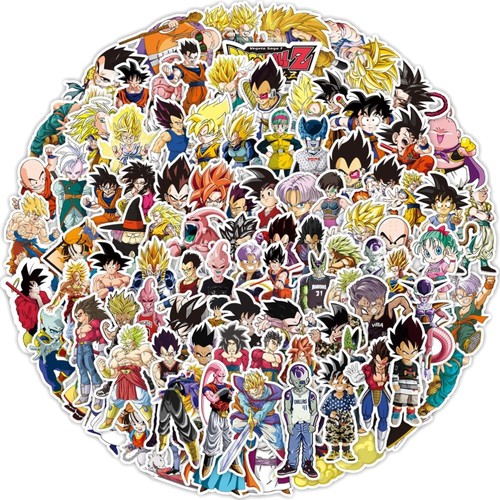 Cartoon sticker set 100er - set, 100er-pack