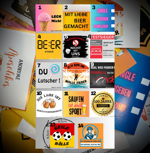 Sticker aufkleber malle 1000 - malle,