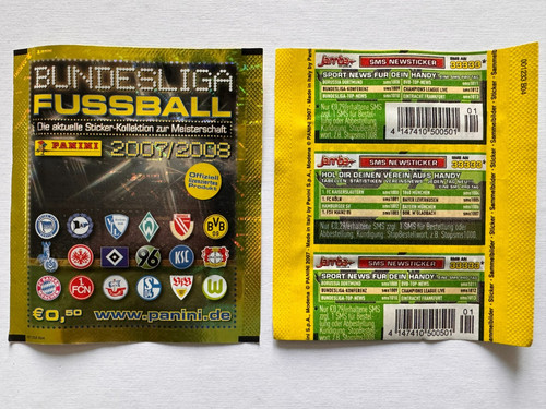 Panini bundesliga 08 - bundesliga, 07/08
