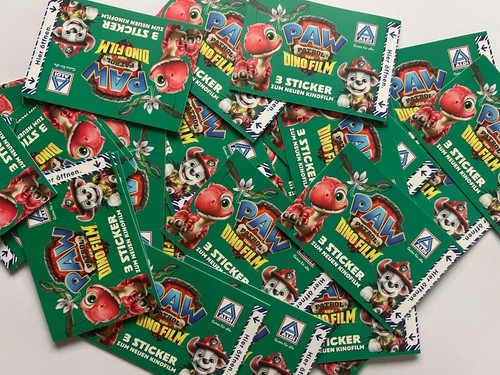 Paw patrol sticker packs - x,
