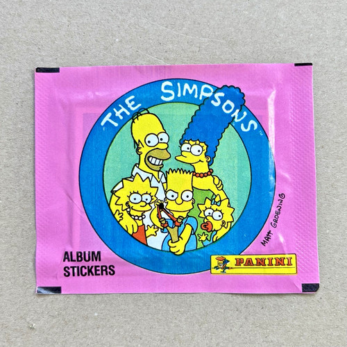 Simpsons stickertüte - simpsons, (1991)