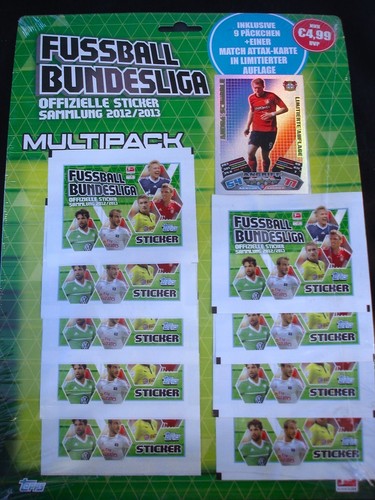 Topps bundesliga sticker - bundesliga,